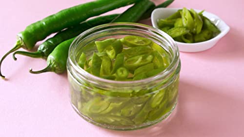 JEET BY KSHS Green Chilli In Vinegar