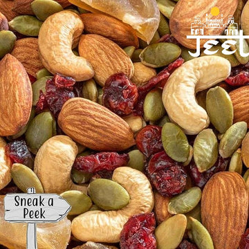 NutriMix: Premium Health Blend - Almonds, Cashews, Cranberry, Pumpkin Seeds, and Candied Amla