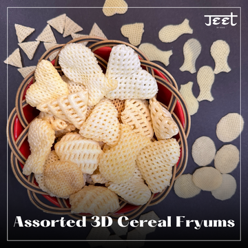 Assorted 3D Cereal Fryums - Jeet by KSHS