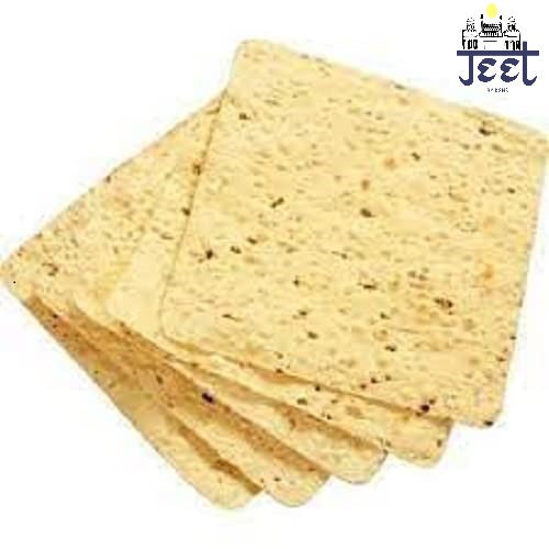 Square Shaped Papad,Chana Daal Garlic Flavour