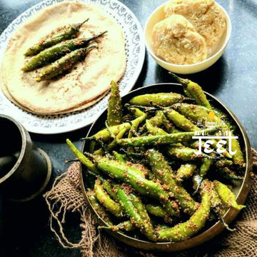 Home Made Achaar (Pickle) (Green Chilli Pickle)