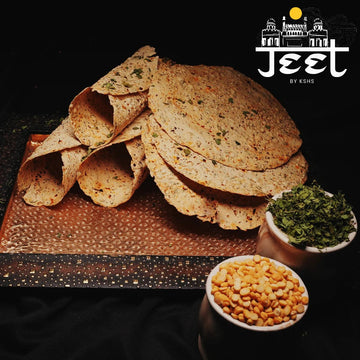 Amritsari Chana Maithi HandRolled Papad