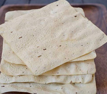 Square Shape Urad Daal Papad, Plain Flavour